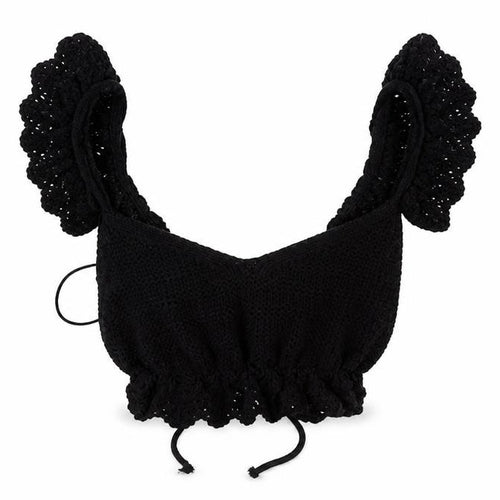 Stradivarius Women’s Black Cropped Camisole Top XS