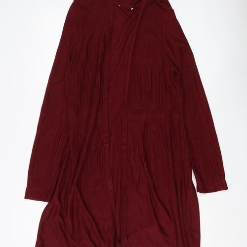 Per Una Women's Red Cardigan Size 14