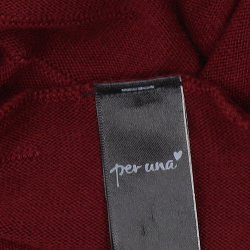 Per Una Women's Red Cardigan Size 14