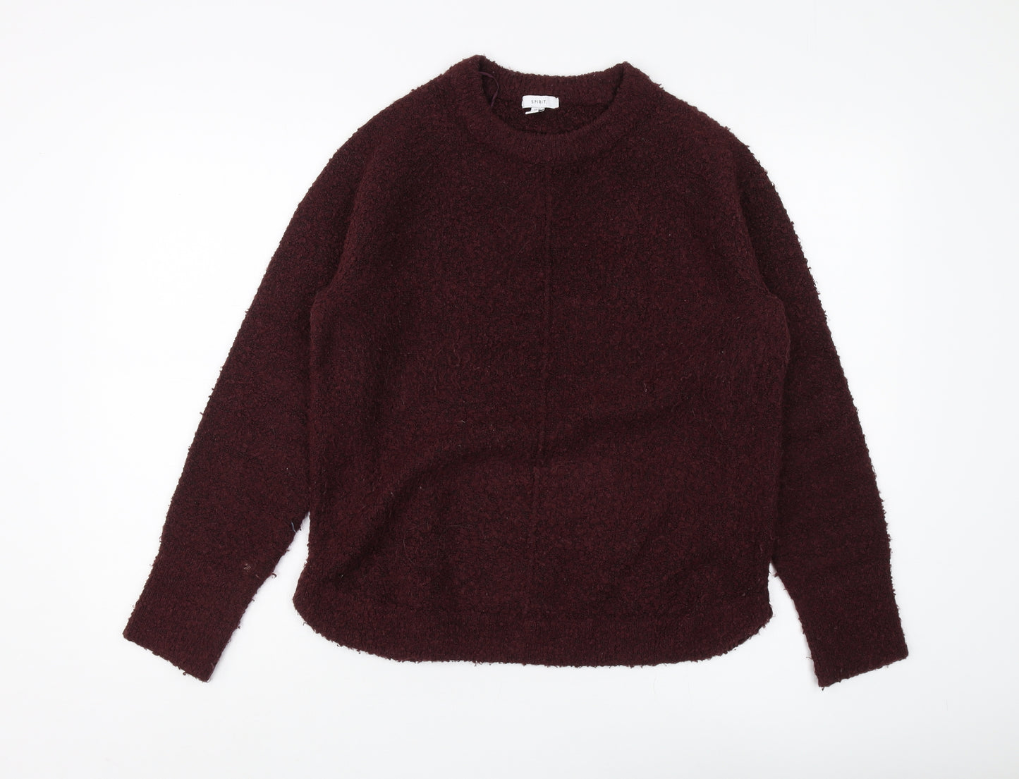 Spirit Women's Purple Crew Neck Pullover Jumper Size 10