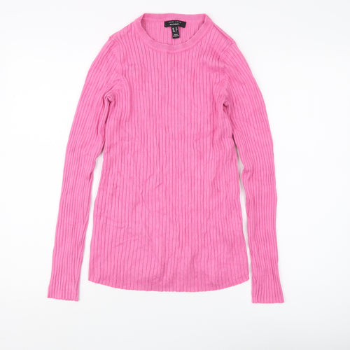 New Look Women's Pink Maternity Pullover Jumper