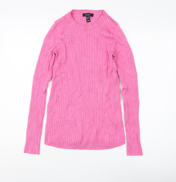 New Look Women's Pink Maternity Pullover Jumper