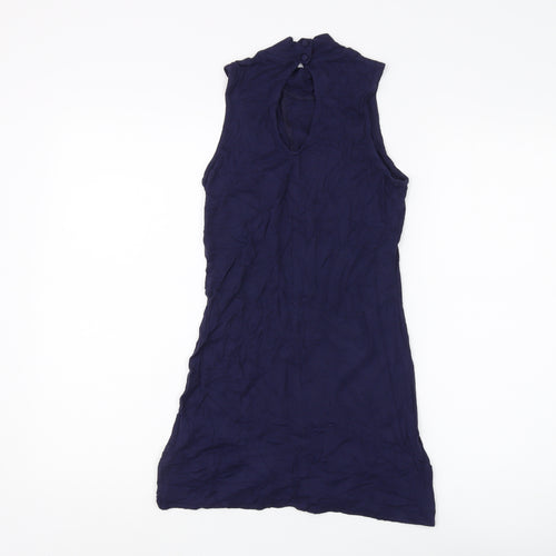Next Women's Blue Sequin High Neck Tank Size 10