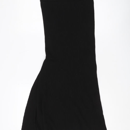 Zara Women’s Black Polyamide Skirt, Size S