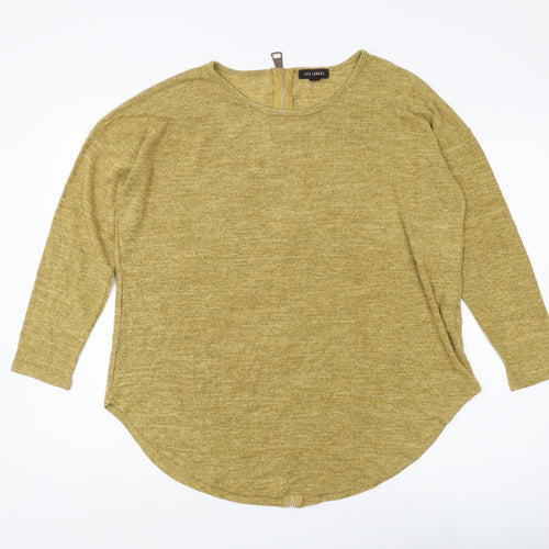 OCD London Women's Yellow Full Zip Jumper L