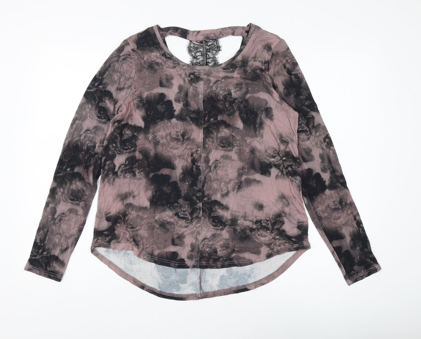 Next Women's Multicoloured Floral Long Sleeve Top Size 10