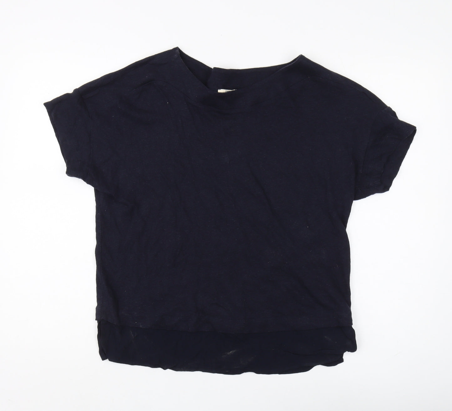 Esprit Women's Black L Basic Cotton T-Shirt