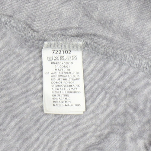 Monsoon Women's Grey Cardigan, Size S, Embroidered, Casual