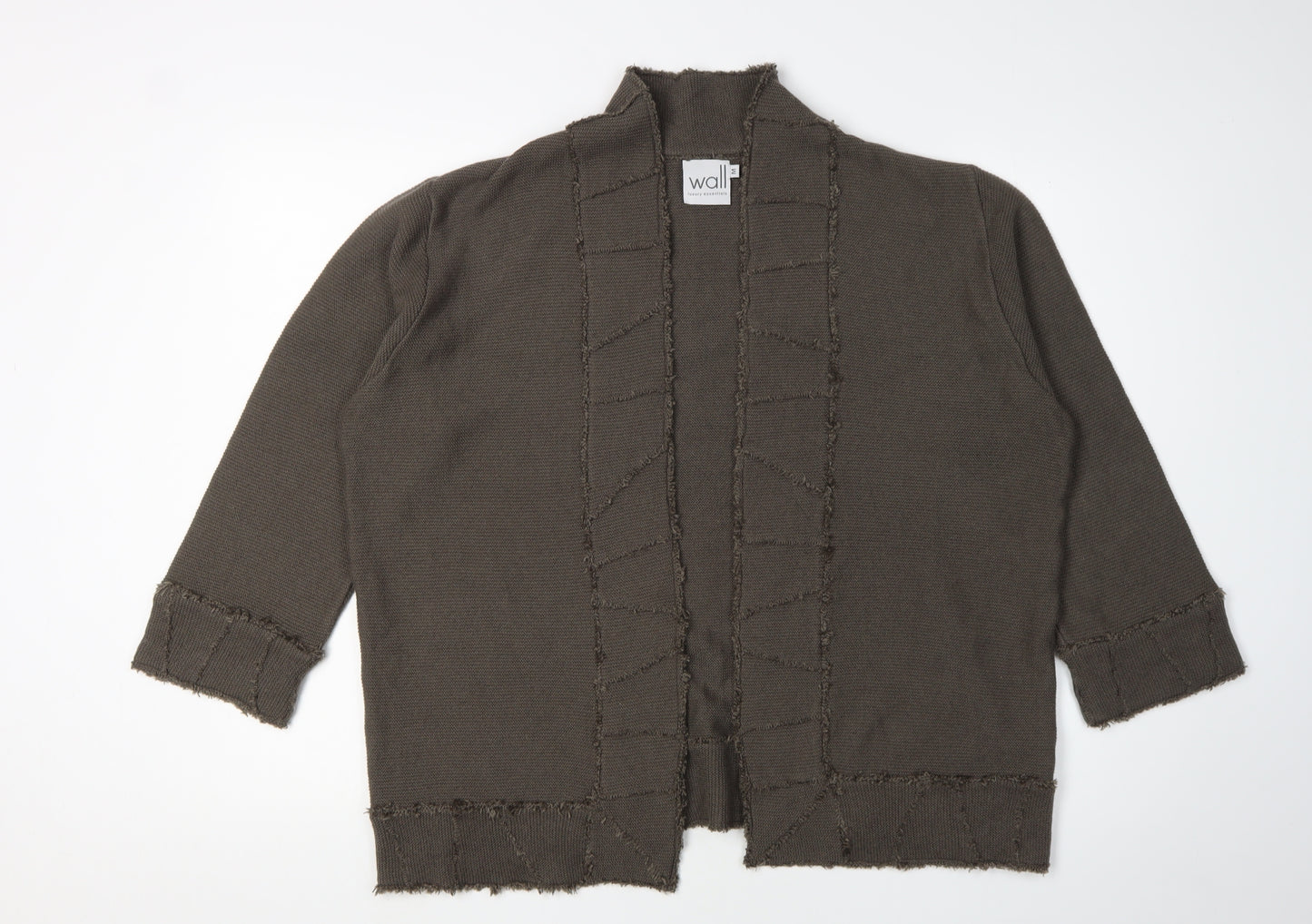Wall Women's Brown Cardigan M Alpaca Blend