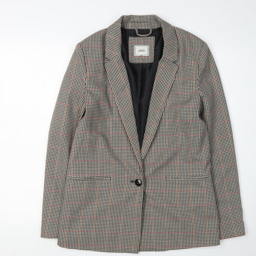 Pimkie Women's Multicoloured Blazer Houndstooth S