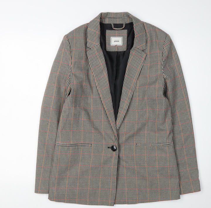 Pimkie Women's Multicoloured Blazer Houndstooth S