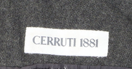 Cerruti 1881 Men's Grey Regular Fit Blazer Size 50
