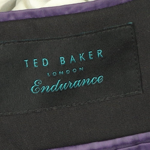 Ted Baker Men's Black Blazer, Size 42S, Wool Blend