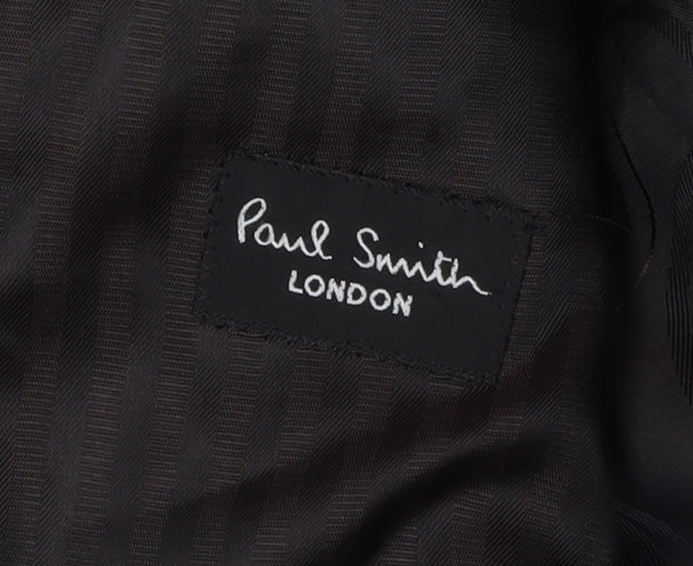 Paul Smith Men's Black Blazer 38 Regular Classic