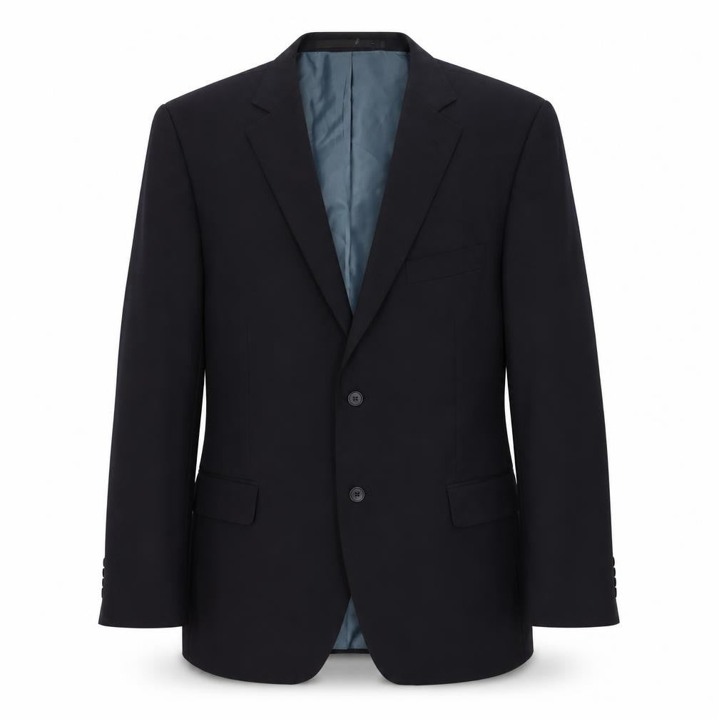 Front view of Marks & Spencer Men's Navy Suit Jacket Regular Fit 42R