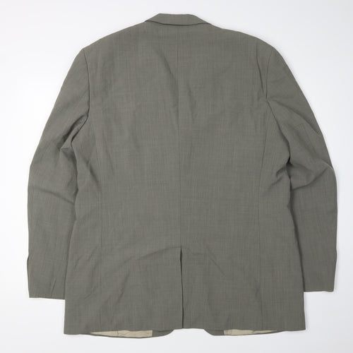 Karl Jackson Men's Grey Blazer, Size 44, Formal Elegance