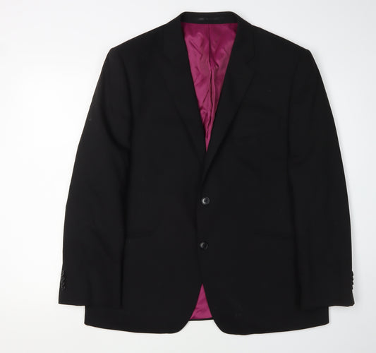 Performance Suit Men's Black Suit Jacket Size 42S