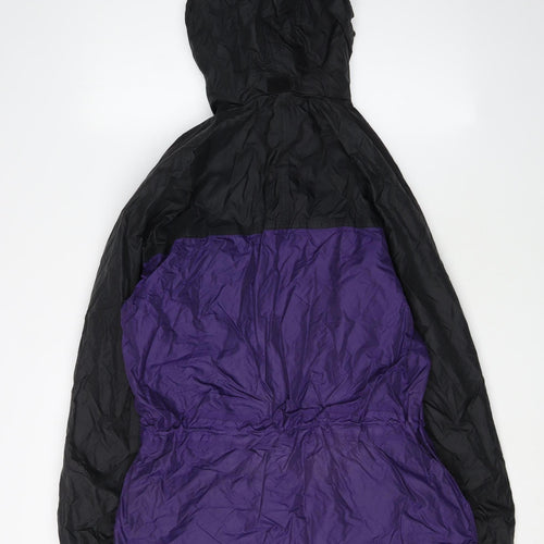 BRYNTECH Women's Purple Black Parka Jacket, Size S