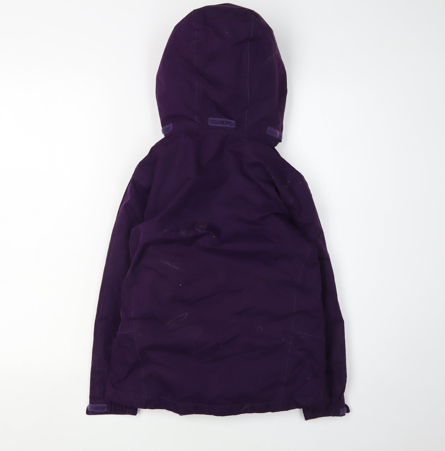 Peter Storm Girls Waterproof Purple Rain Coat 7-8 Years