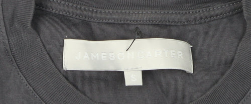 Jameson Carter Men's Black Crew Neck T-Shirt, Small