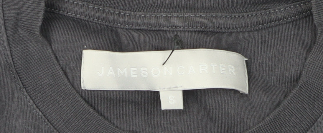 Jameson Carter Men's Black Crew Neck T-Shirt, Small