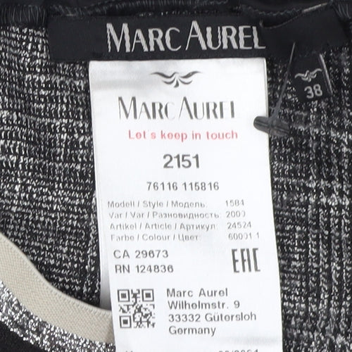 Marc Aurel Women's Grey Cropped Trousers Size 10