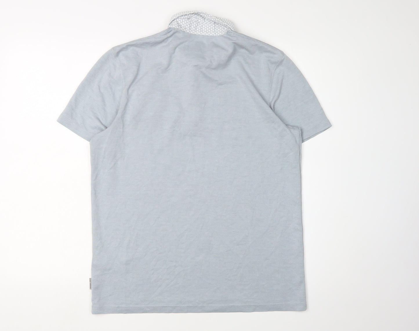 Ted Baker Men's Blue M Polo Shirt, Short Sleeve, Regular Fit