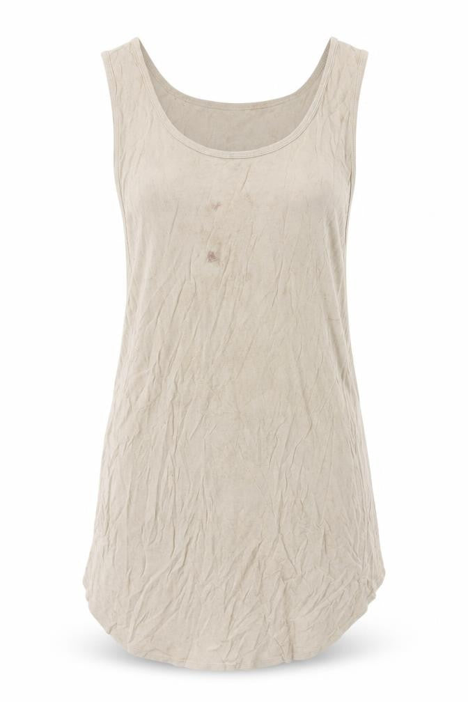 PacSun Beige Unisex Sleeveless Tank - M Cotton Casual