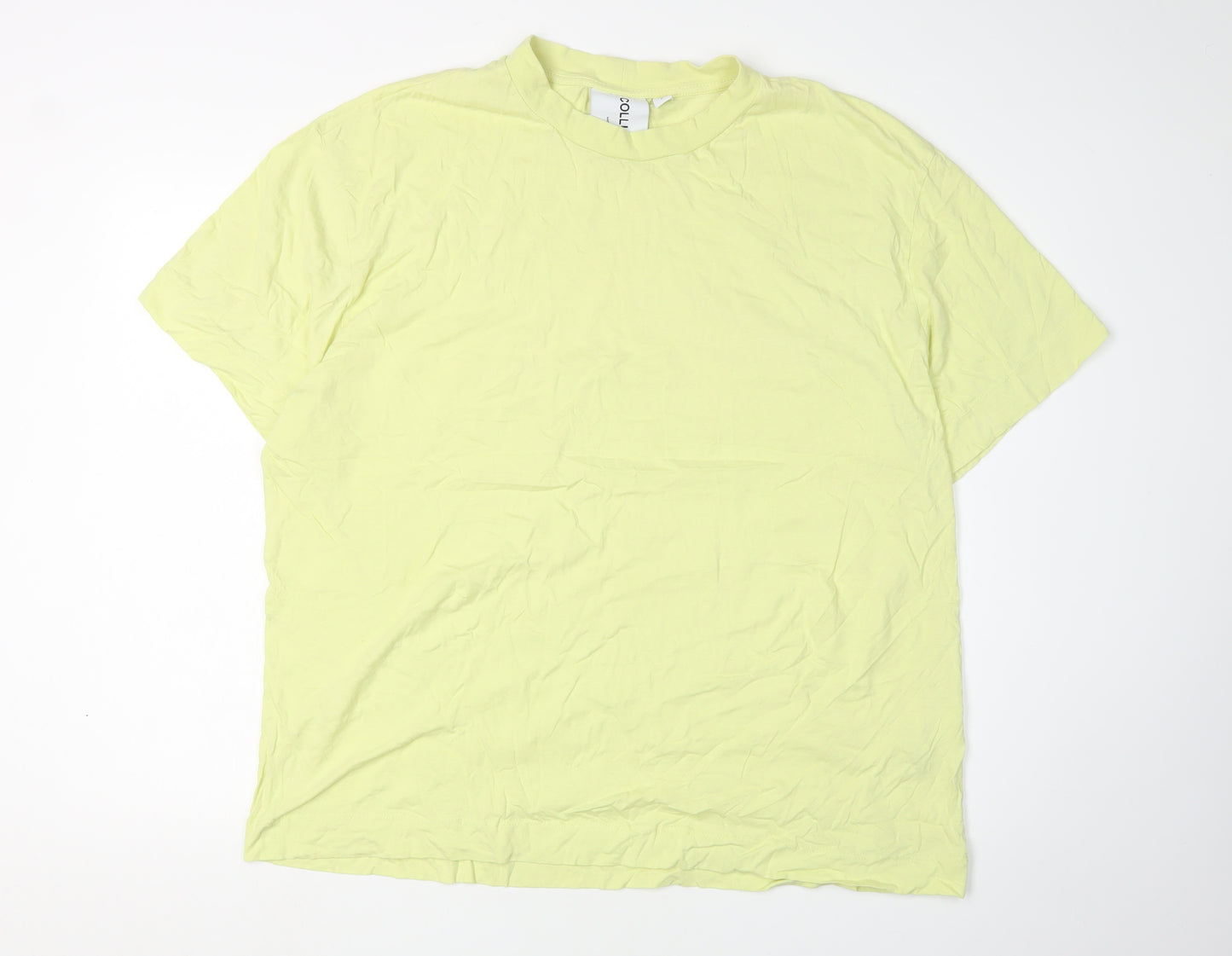 Collusion Men's Yellow 2XL Crew Neck T-Shirt
