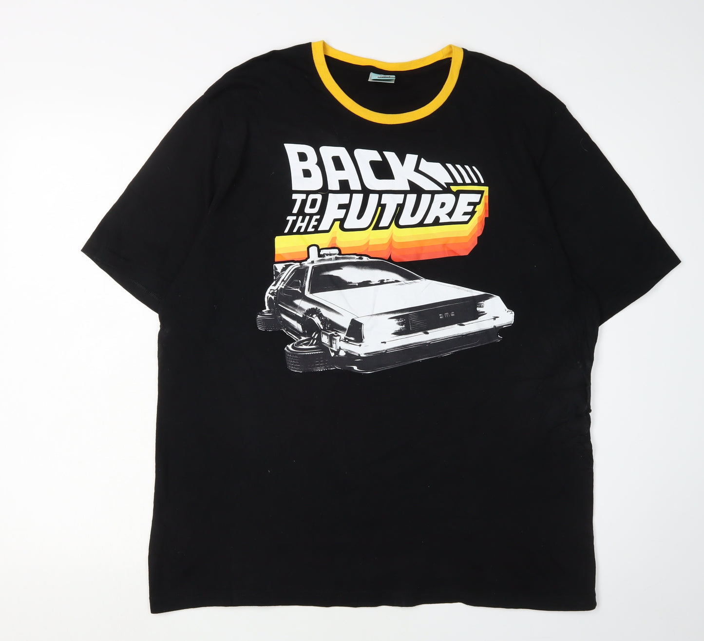 Truffle Shuffle Men's Black Large Retro Movie T-Shirt