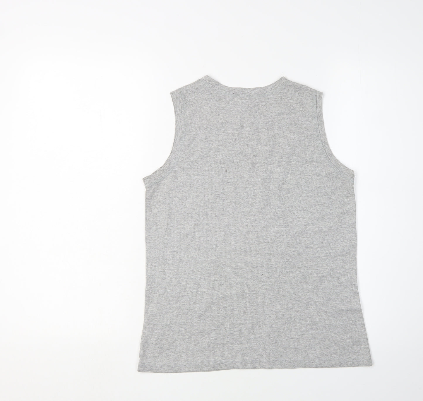 New York & Company Grey Sleeveless Women's Tank Basic Style
