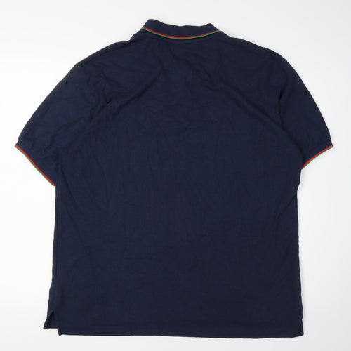 Slazenger Men's Blue XL Polo Shirt with Logo