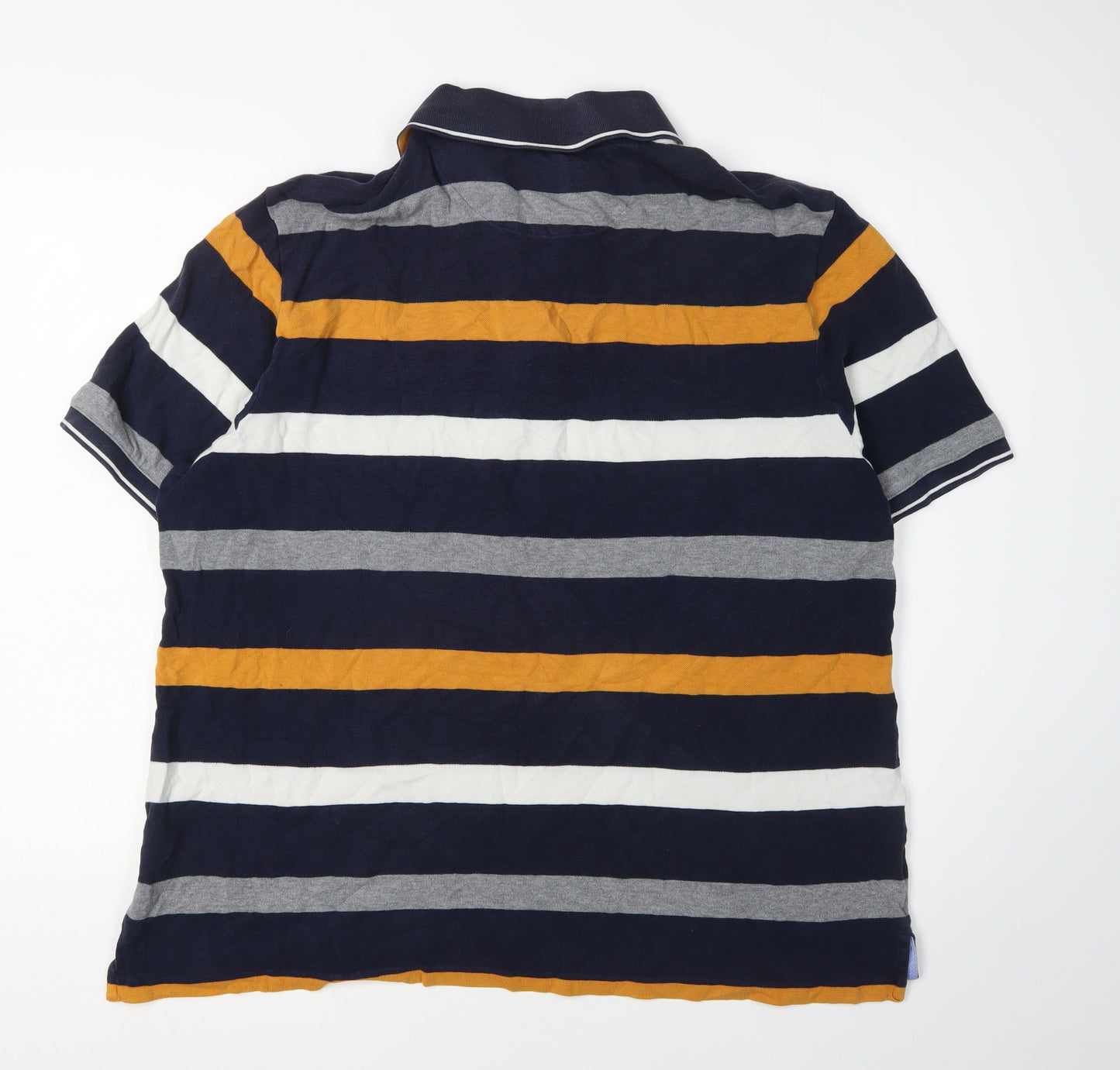 Marks and Spencer Men's XL Striped Polo Shirt