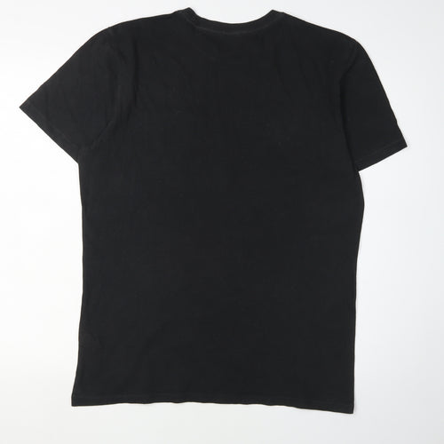 GAP Men's Black Crew Neck T-Shirt M