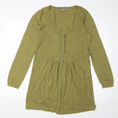 Sandwich Women's Green Cardigan, Small, Lightweight