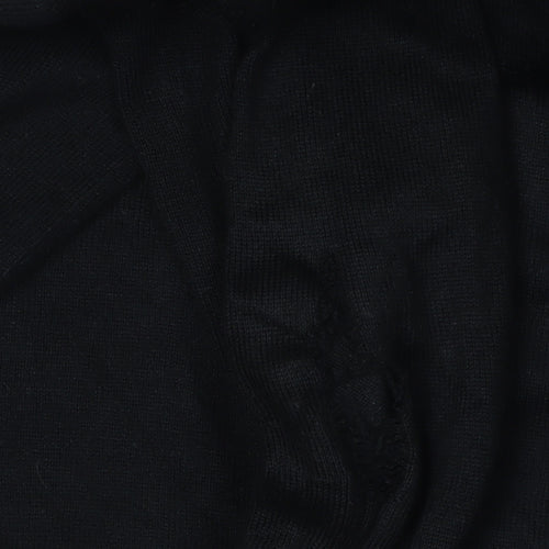 Banana Republic Men's Black Full Zip Jumper M Tall