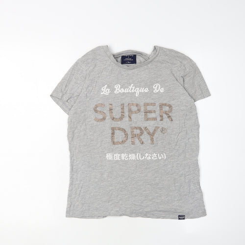 Superdry Women's Grey Logo Nightshirt Size 12