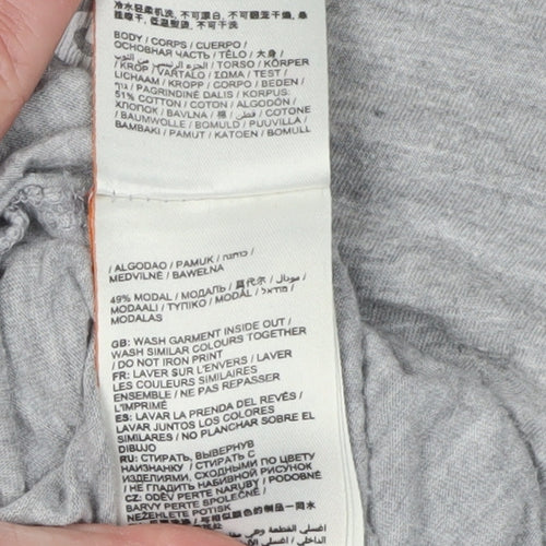Superdry Women's Grey Logo Nightshirt Size 12