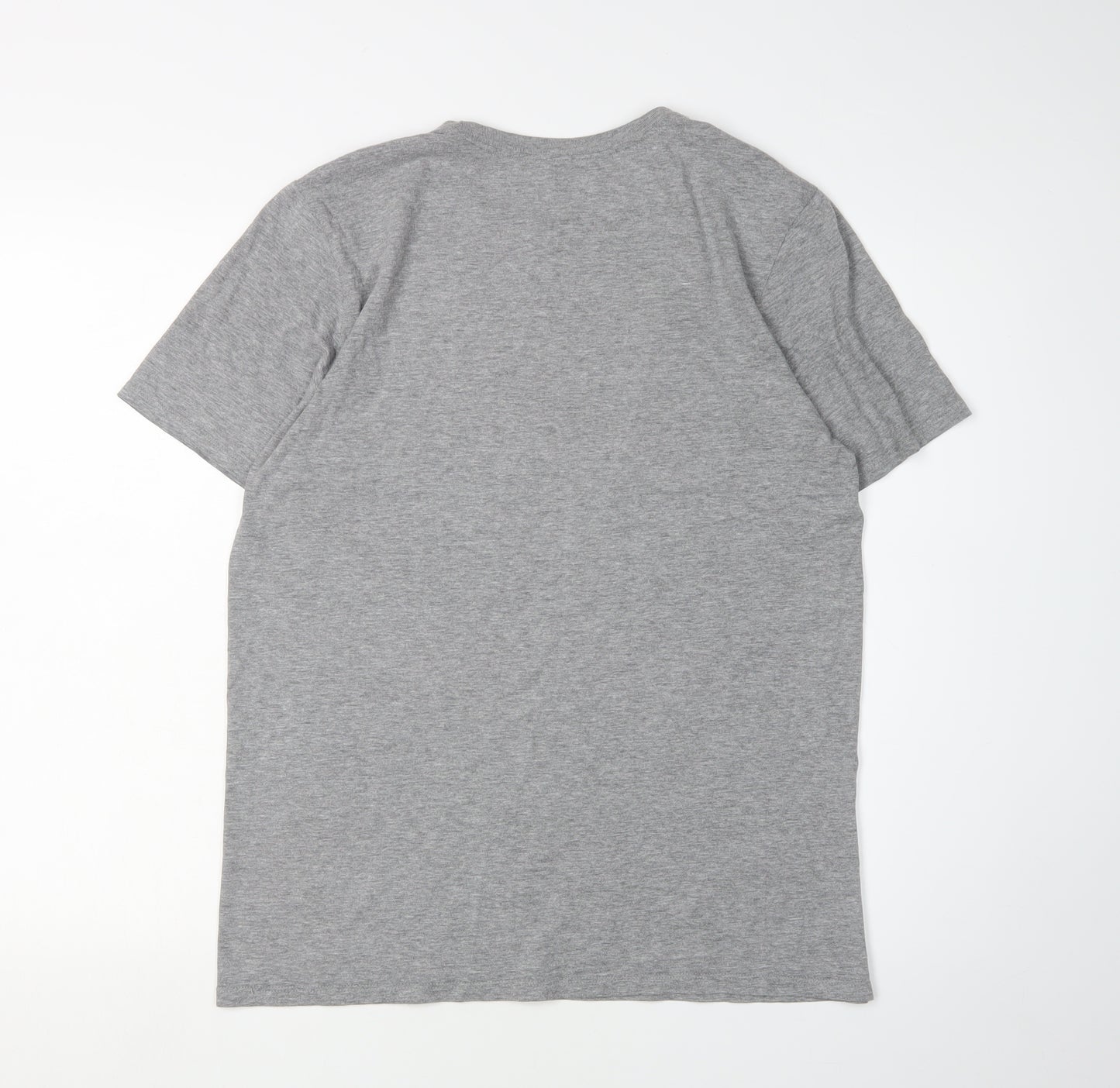 Nike Men's Grey Short Sleeve Graphic T-Shirt M