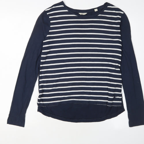Jack Wills Women's Blue Striped Long Sleeve T-Shirt