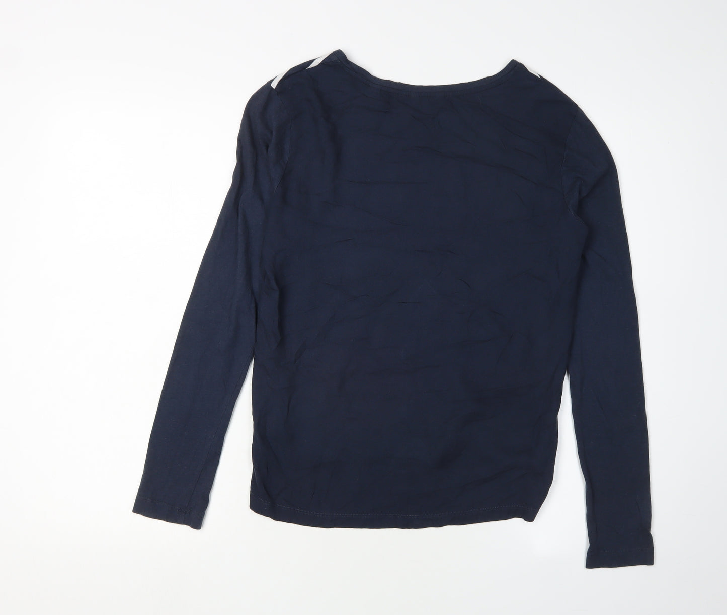 Jack Wills Women's Blue Striped Long Sleeve T-Shirt