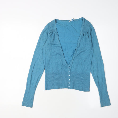 Oasis Women’s Blue Cardigan - Size 2