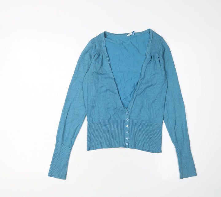 Oasis Women’s Blue Cardigan - Size 2