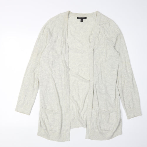 Banana Republic Women's Ivory Cotton Cardigan, S
