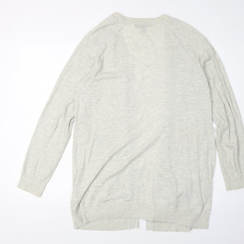 Banana Republic Women's Ivory Cotton Cardigan, S