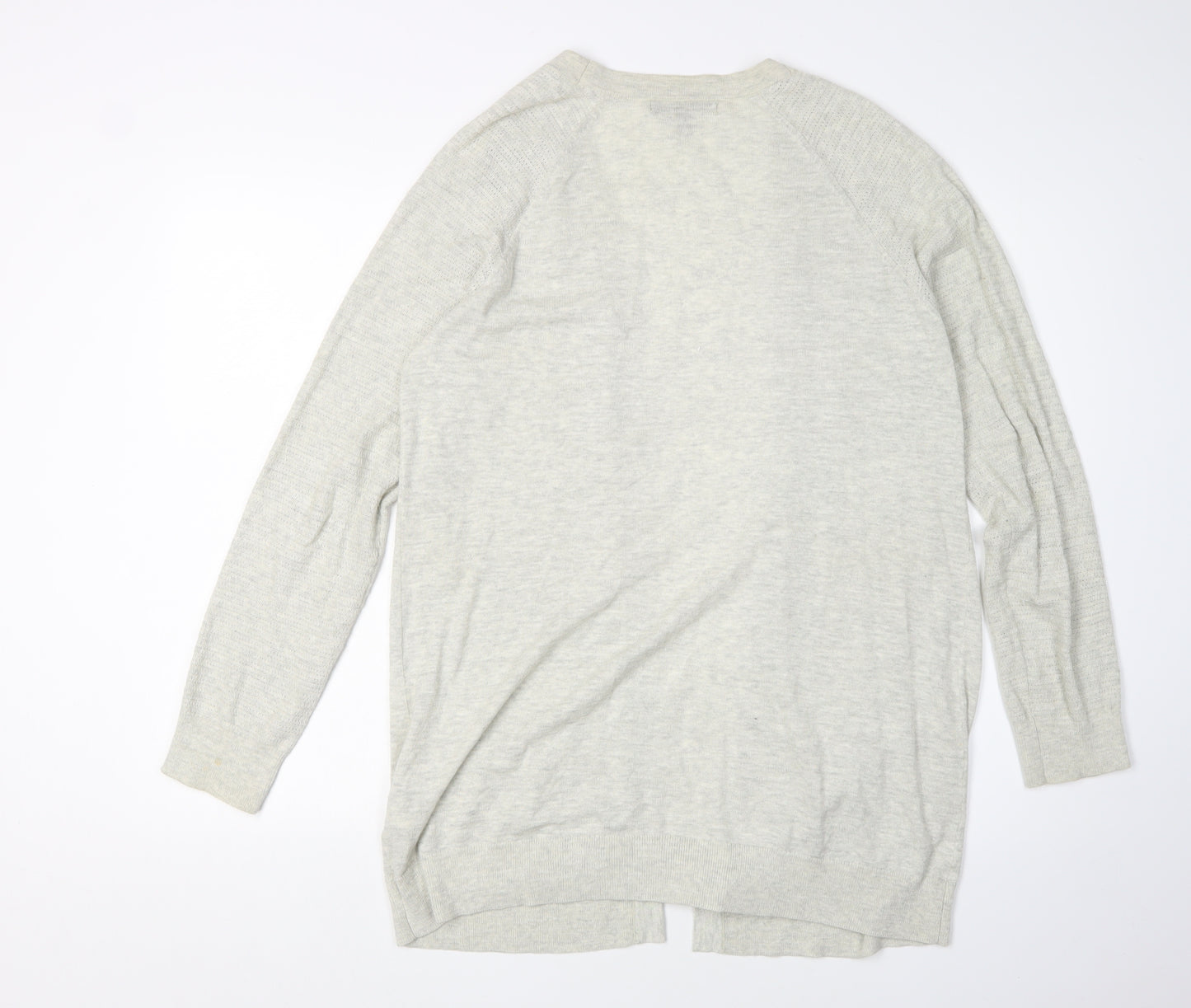 Banana Republic Women's Ivory Cotton Cardigan, S