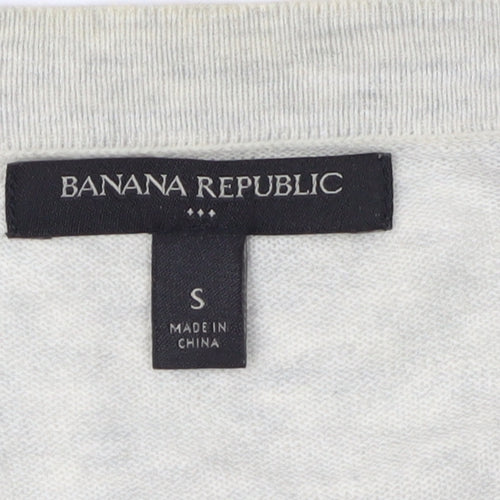 Banana Republic Women's Ivory Cotton Cardigan, S