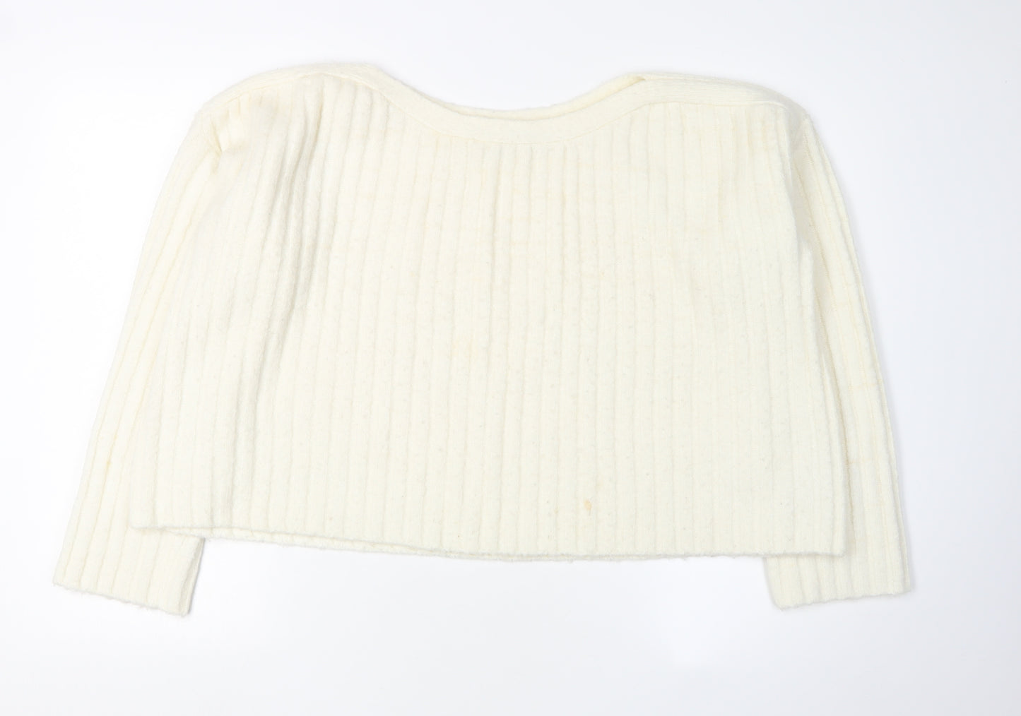 French Connection Women's Ivory XS Jumper