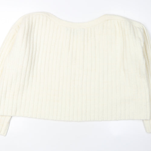 French Connection Women's Ivory XS Jumper