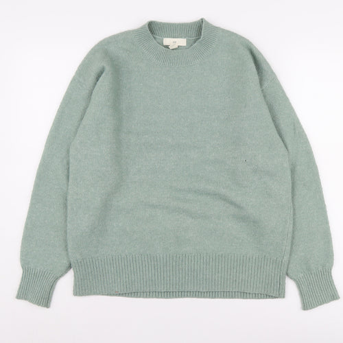 H&M Women's Green Knit Pullover Jumper, Size S